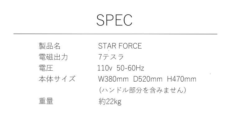 スペック